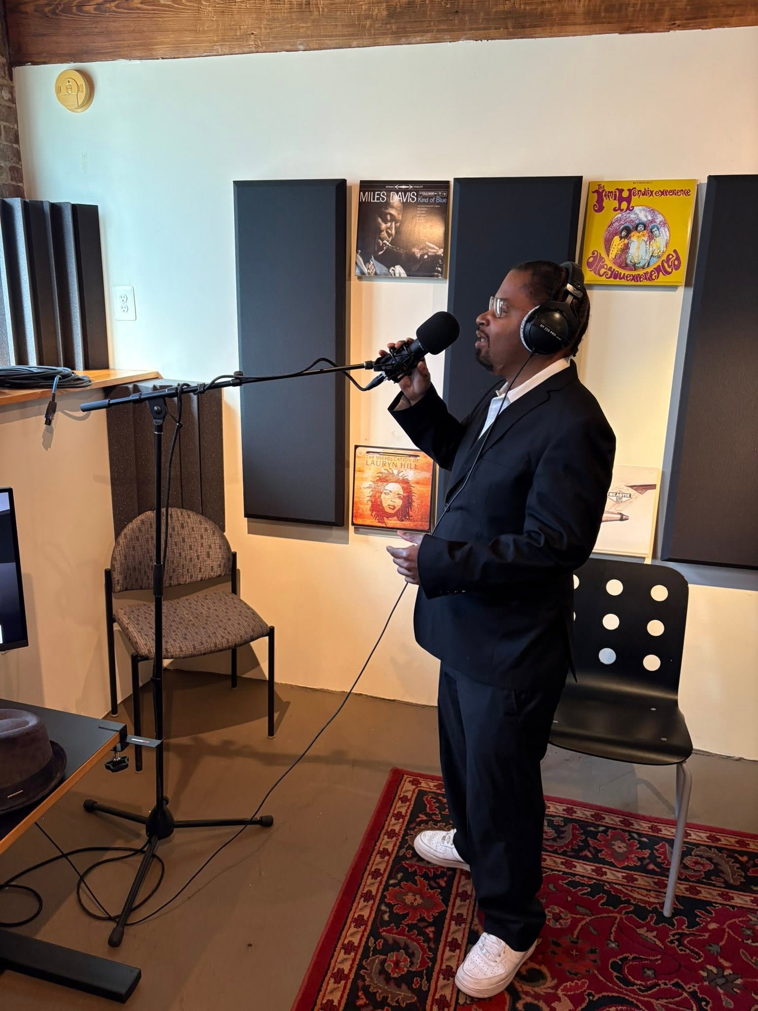 Terence singing and performing at Clubhouse Living